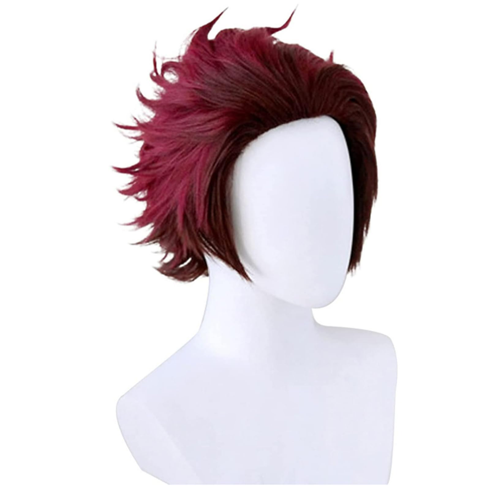 Amazon.co.jp: 炭治郎 コスプレ ウィッグ イヤリング マーキング